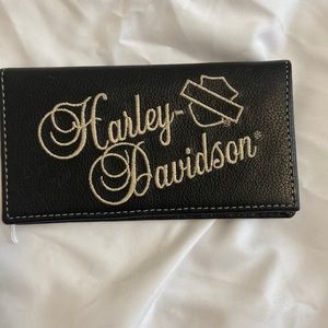 Harley Davidson checkbook cover